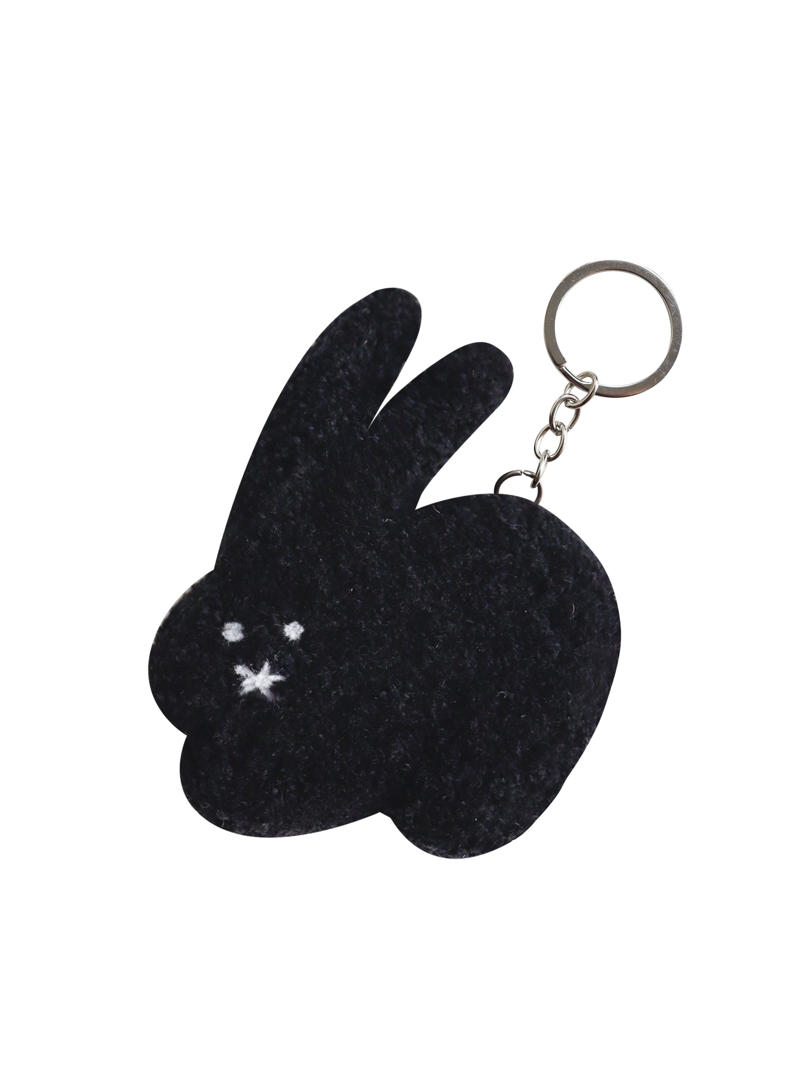 A PEACE OF APPLE x 33HOODIE_Little Black Bunny Keyring