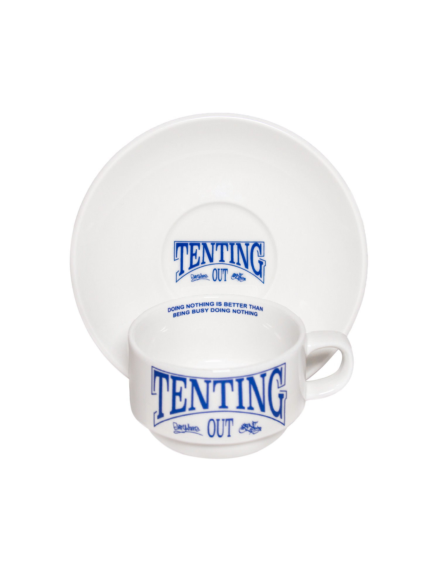 TENTING OUT│Cup &amp; Saucer