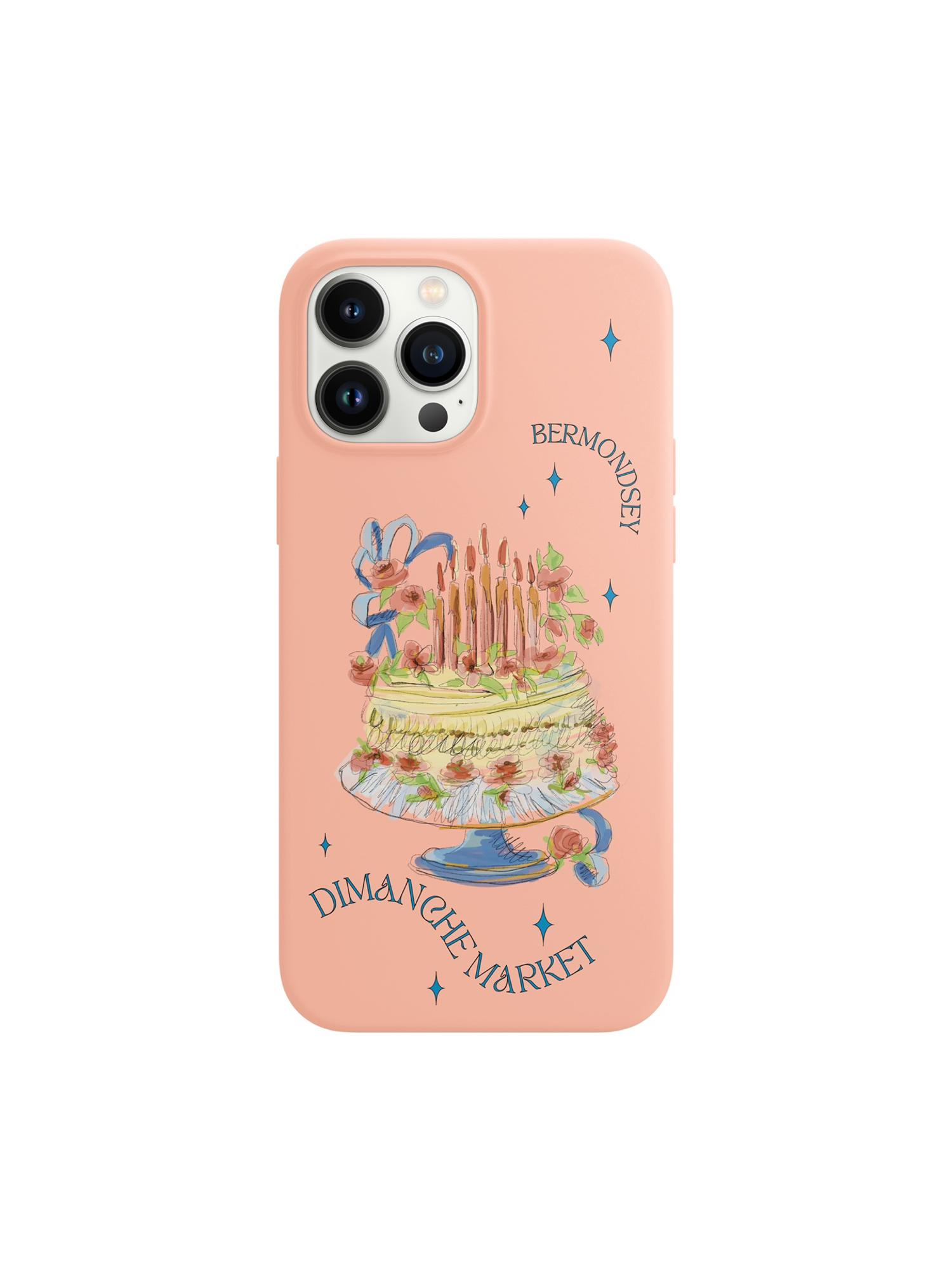 PINK DIMANCHE CAKE CASE