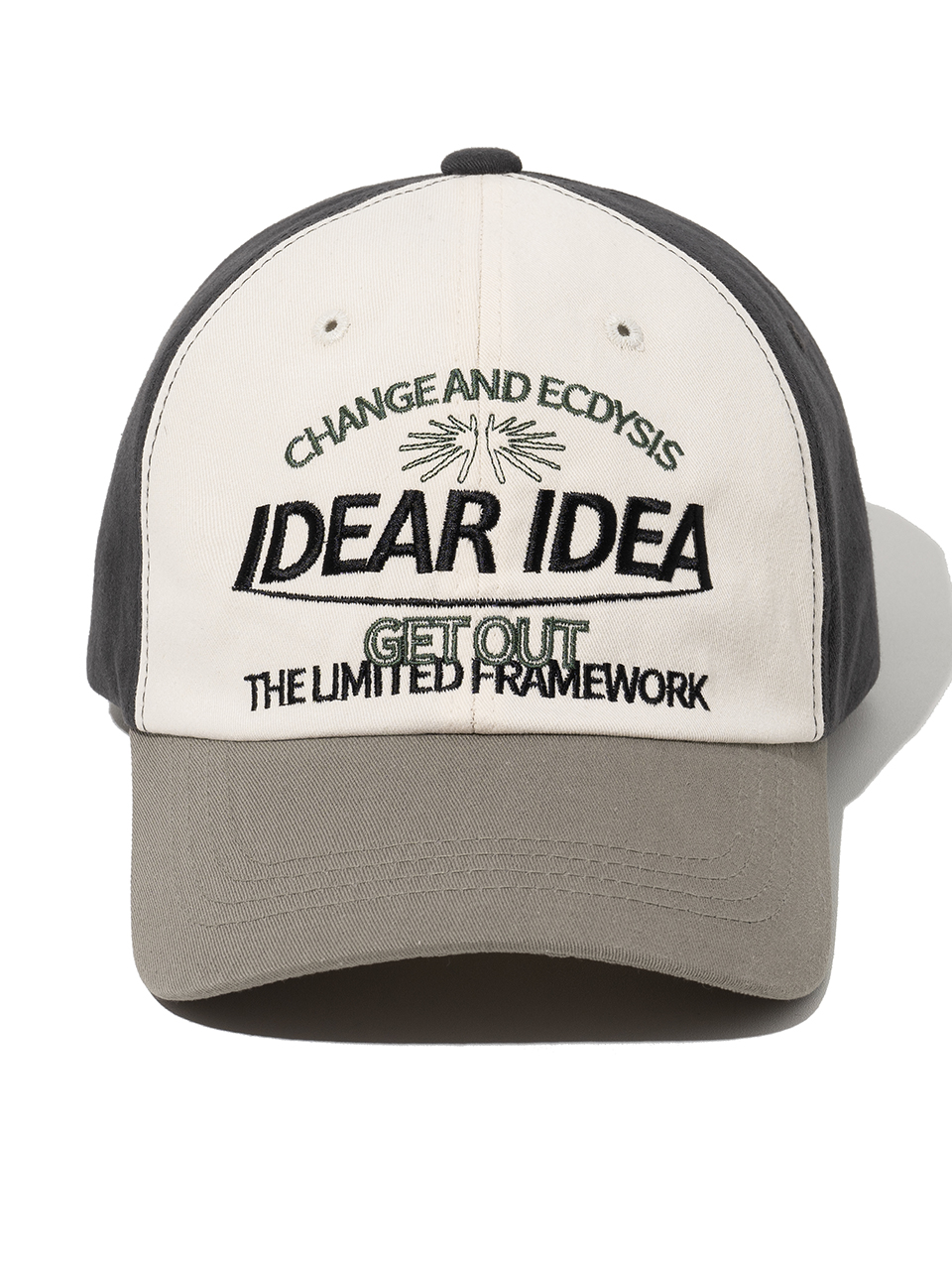 Idear Idea Ball Cap - Charcoal