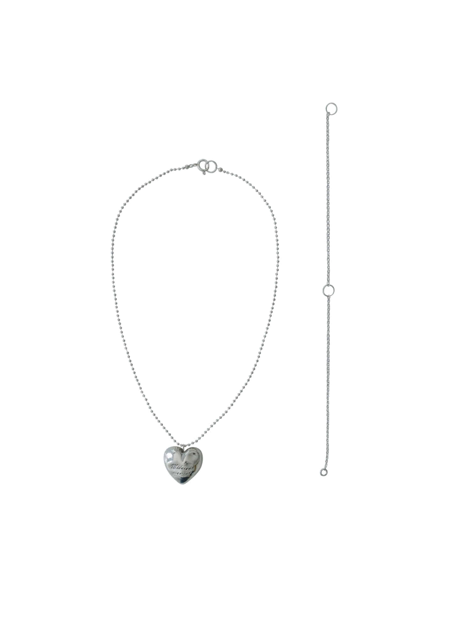 Bumpy Love Chain Necklace - Extension Chain