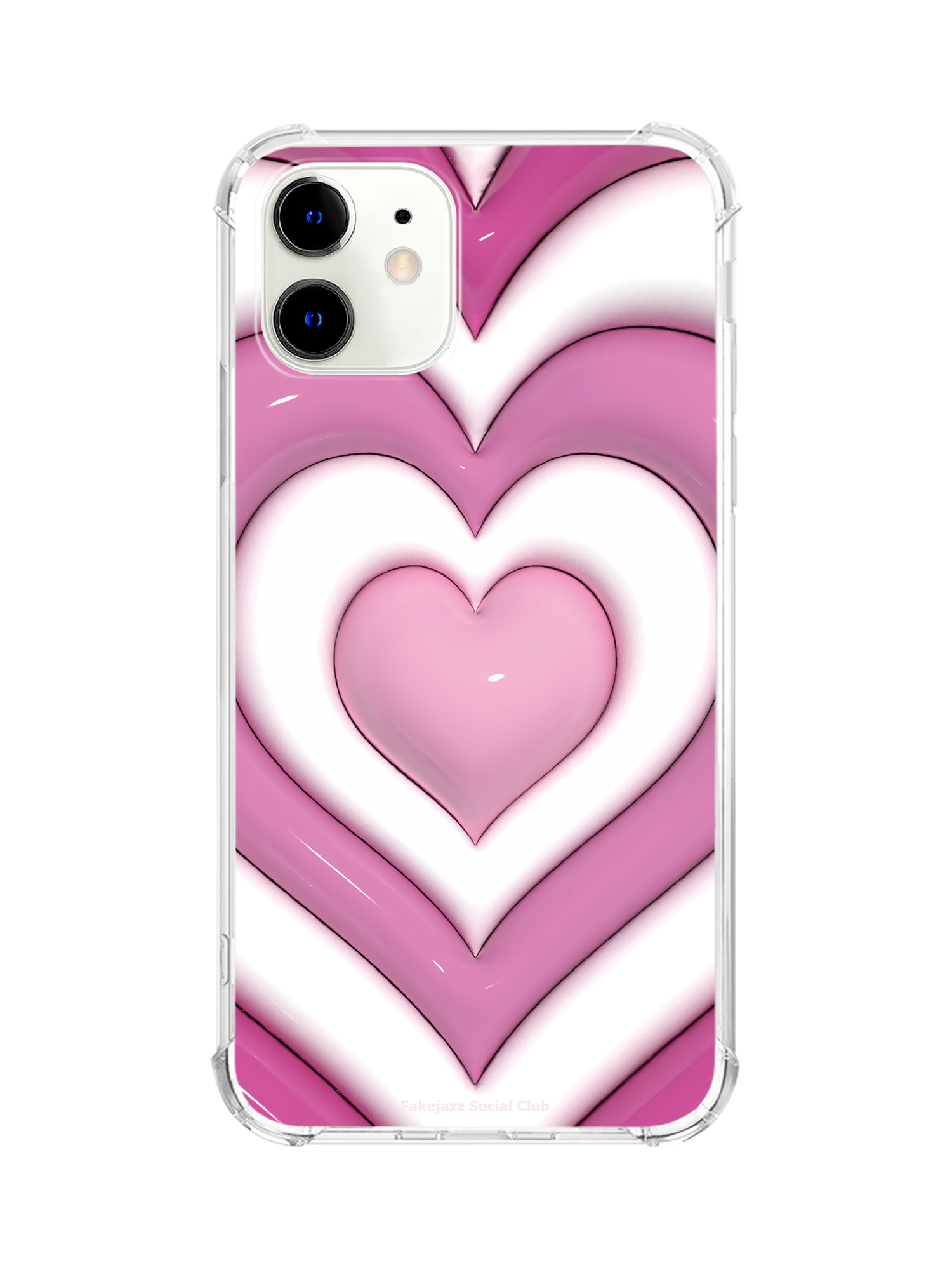 Chat Shire Heart (White) Jellycase