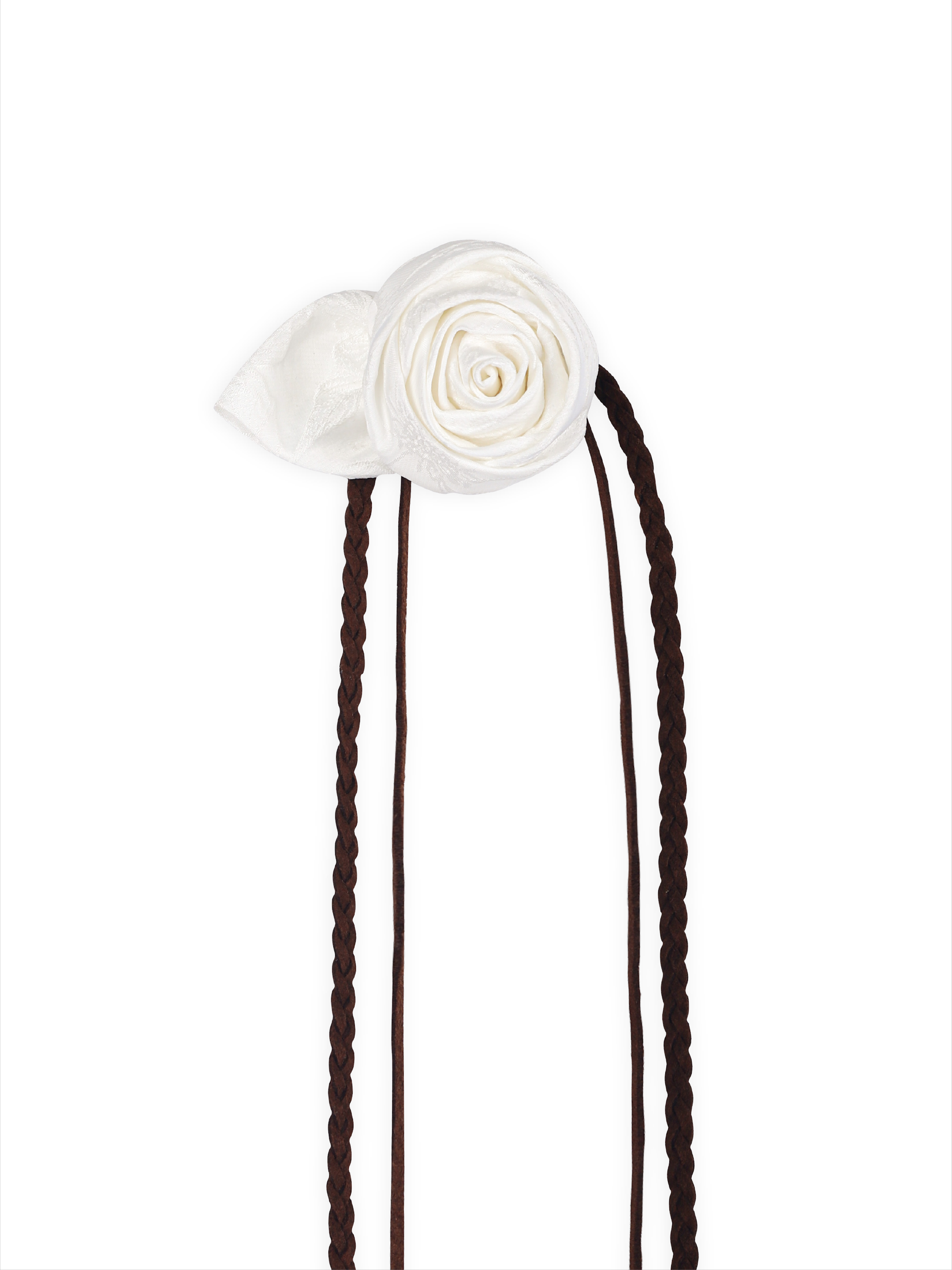 Rosy 3way Tie - Lily white