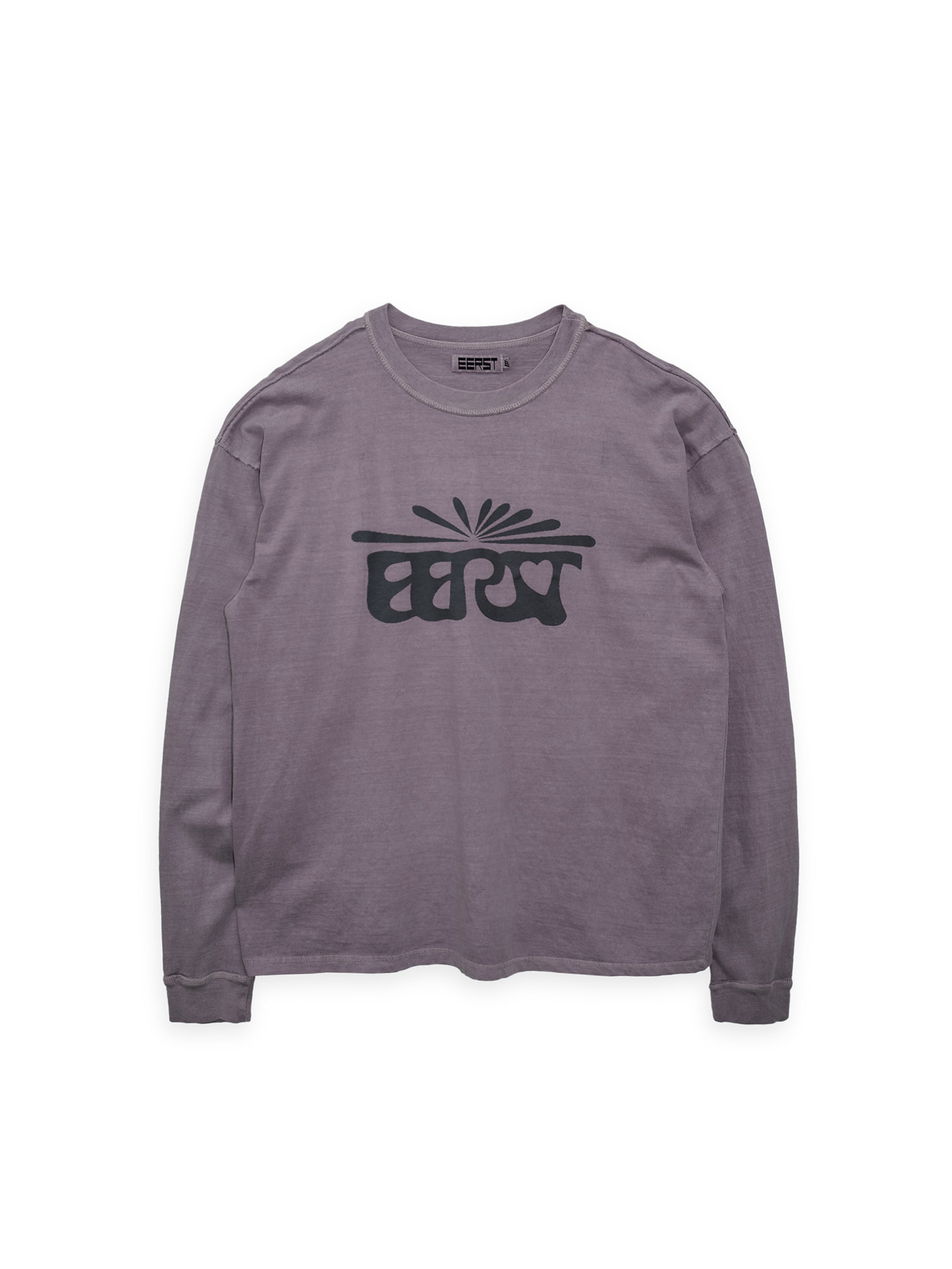 Pg-dyed LS T-shirt - Washed Purple