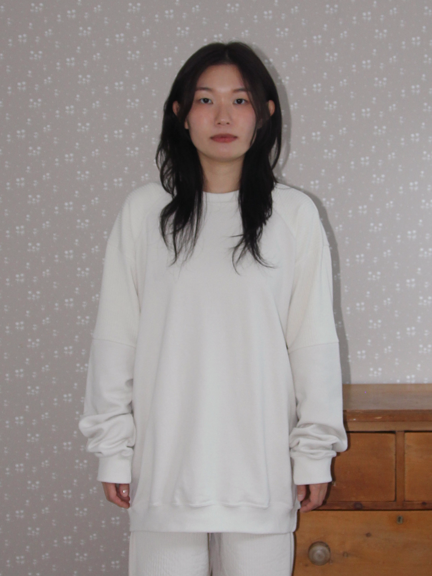 Raglan Sweatshirt - White