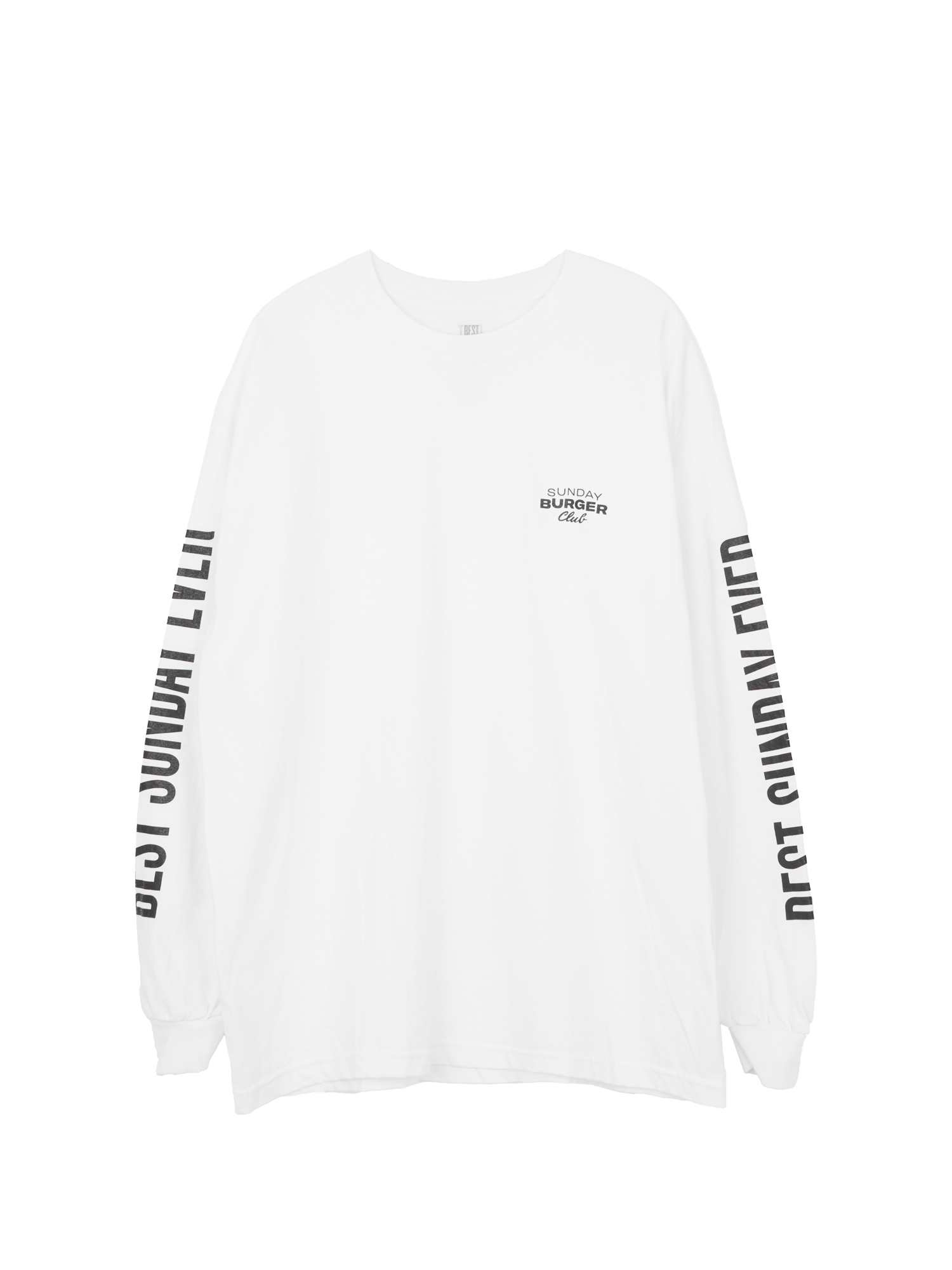 BSE Side White T-Shirts - Long Sleeve