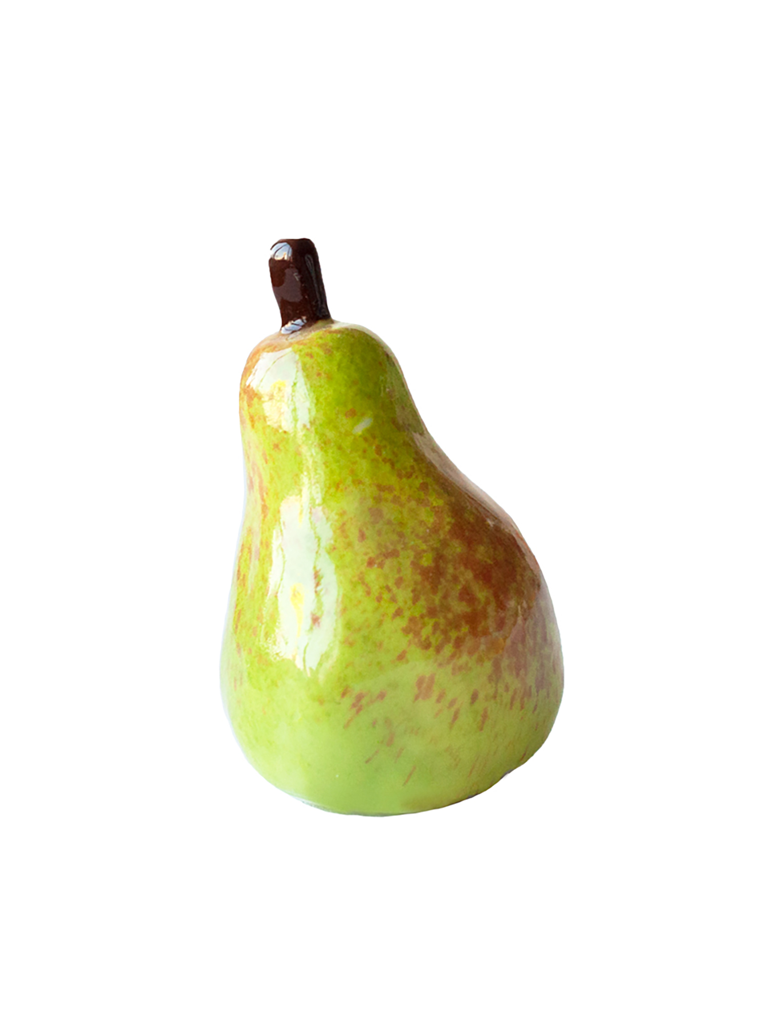 Glossy Pear Incense Holder