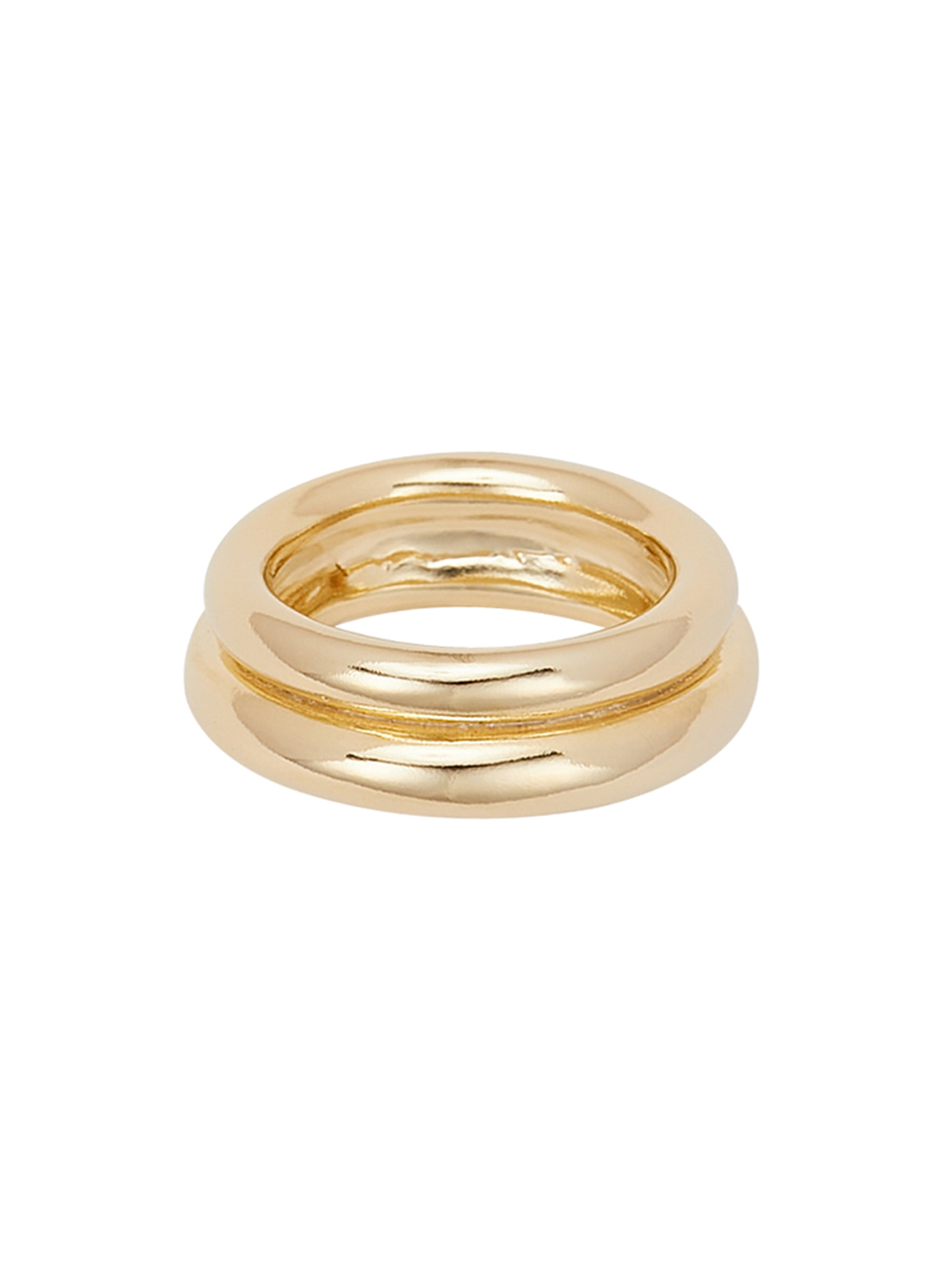 Double Donut Ring - Gold