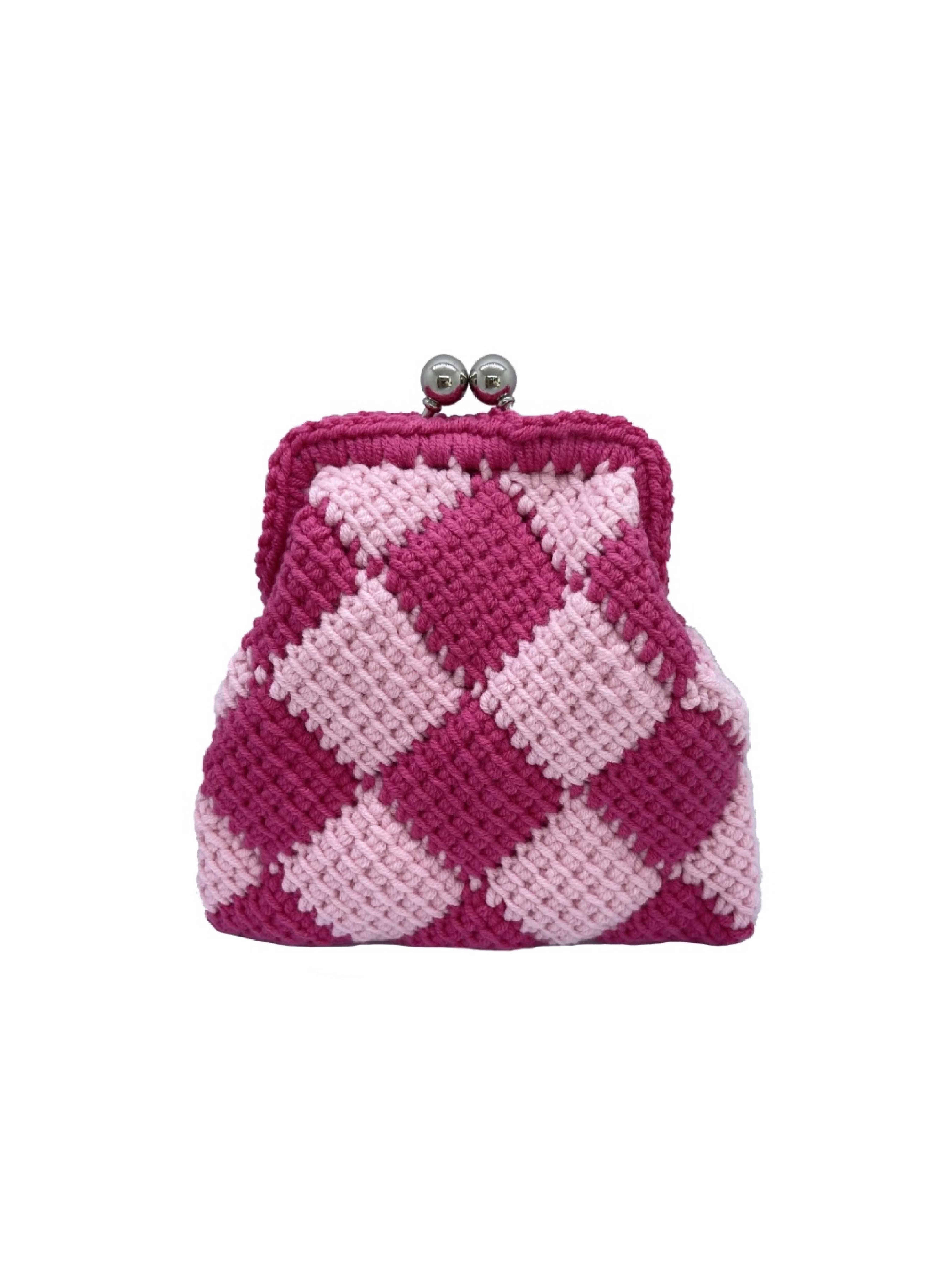 Waffle Pouch - Pink