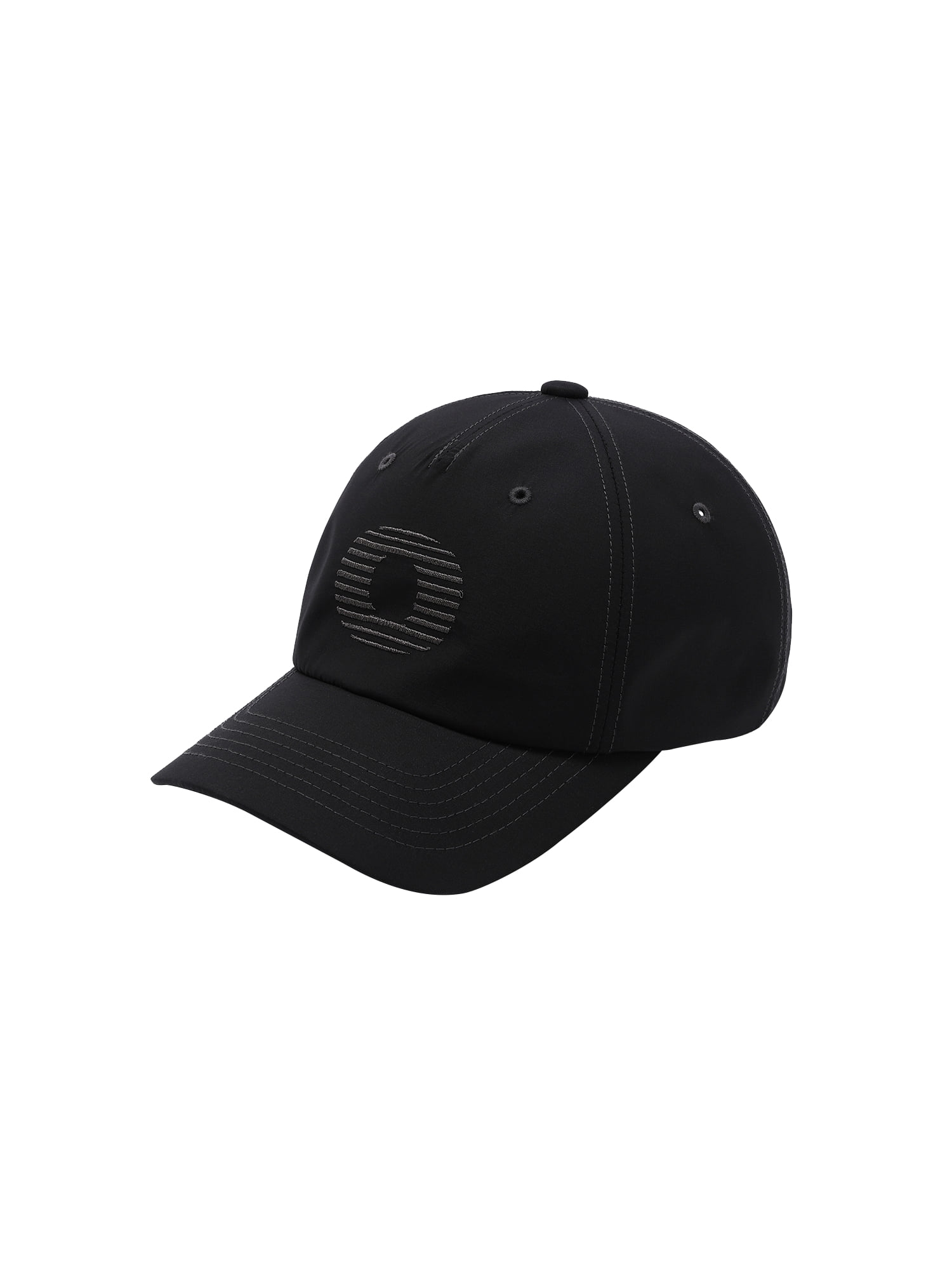 Oval Logo Cap - Black