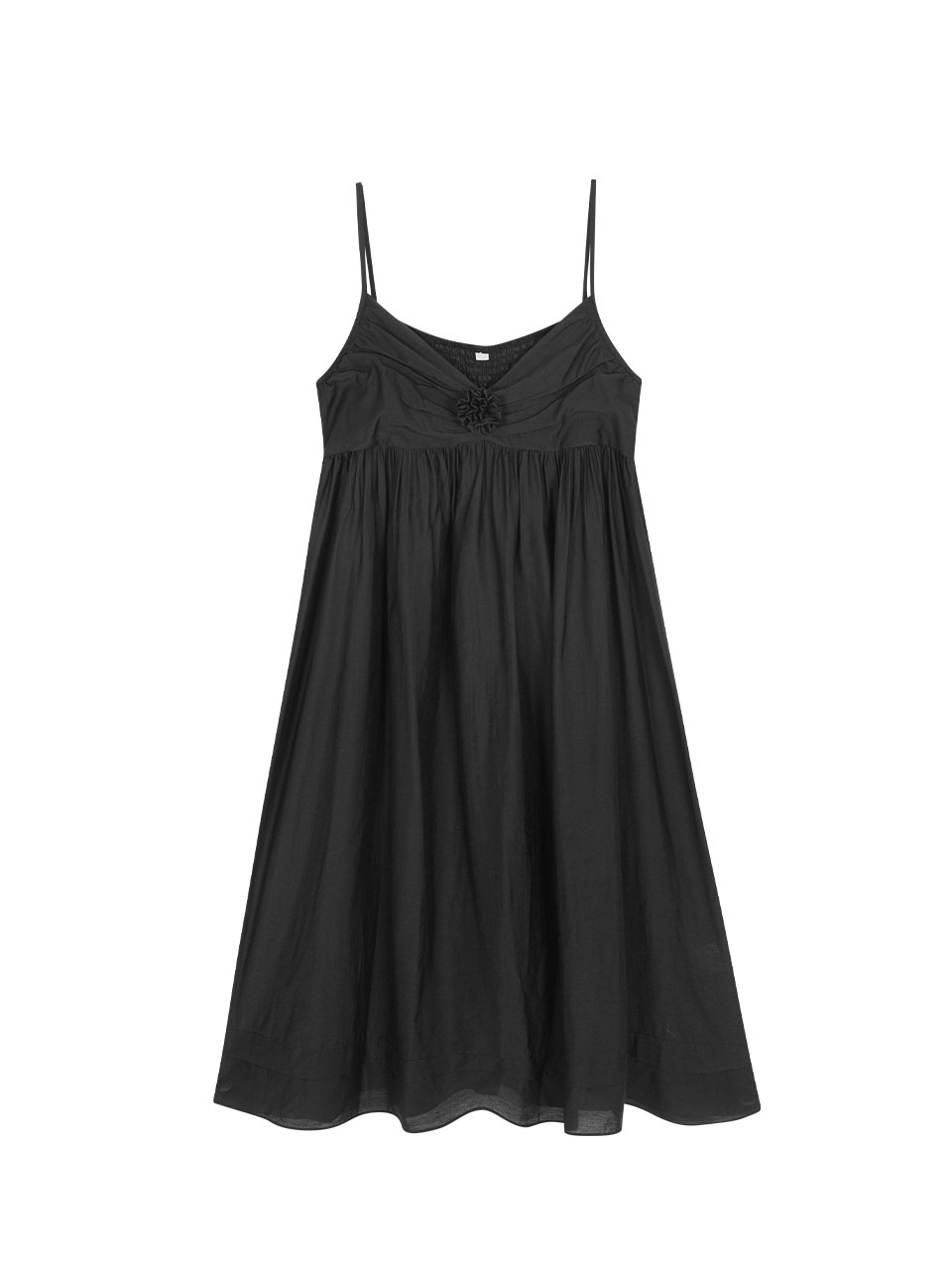 Corsage Dress - Black