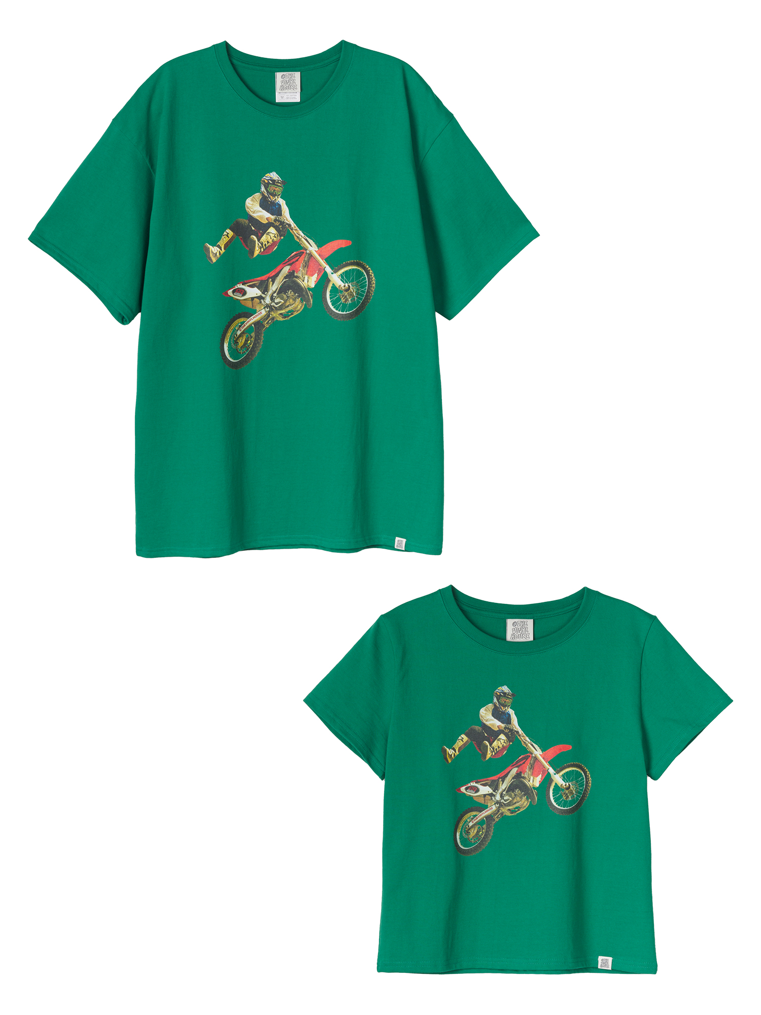 Motorcycle Jump Tee - Green