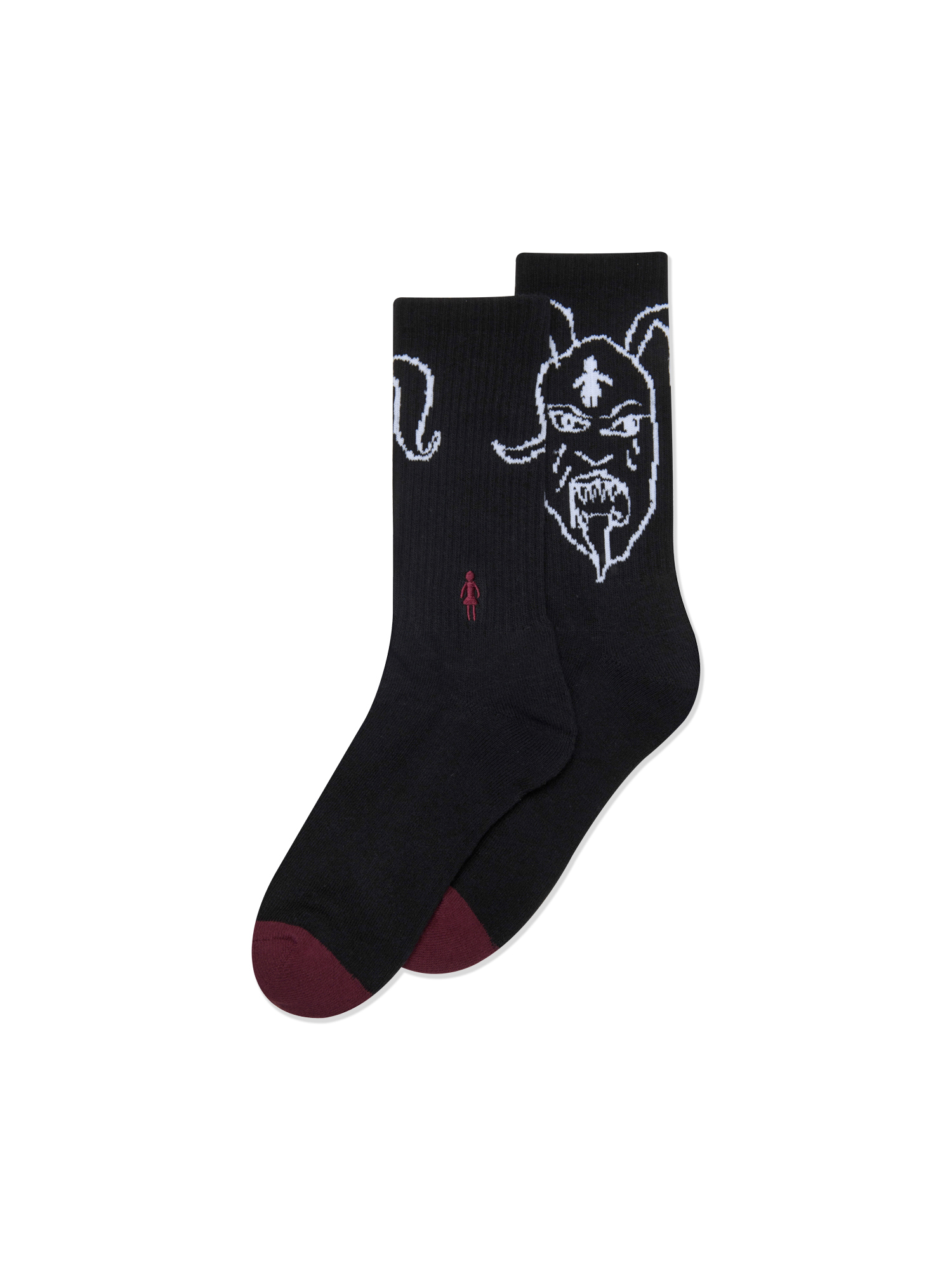 Devil Og Socks - Black