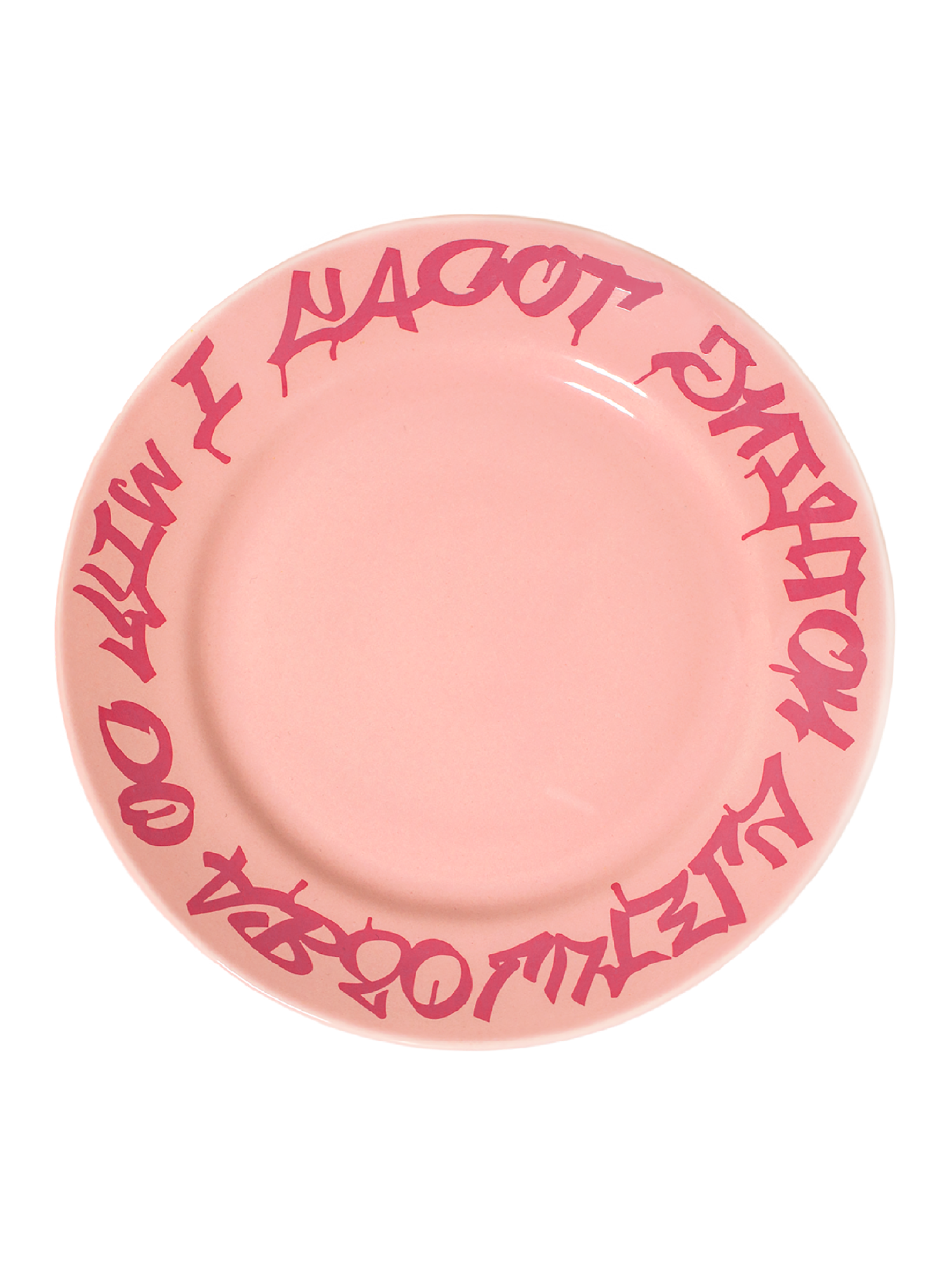 Pink Edition│M│Flipped Ceramic Plate