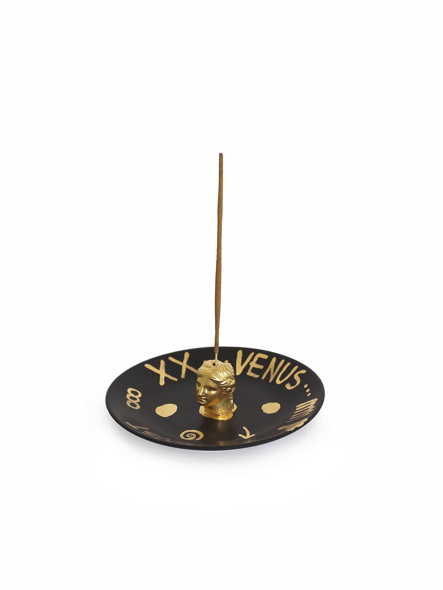 Venus Incense Holder - Black Gold Edition