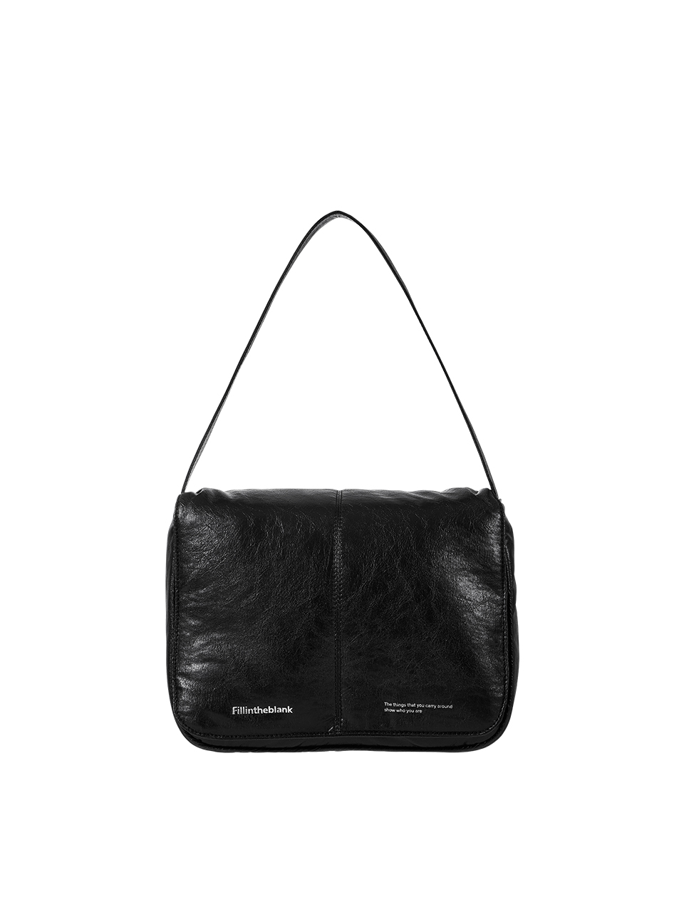 Pillow Flap Bag - Black