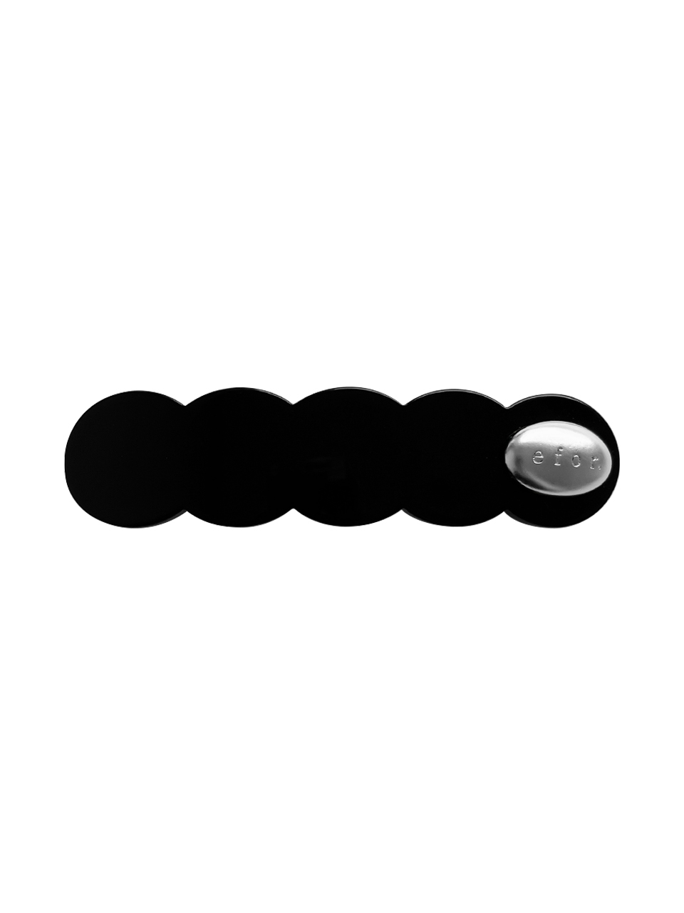 Cloud Logo Button Hair Pin
