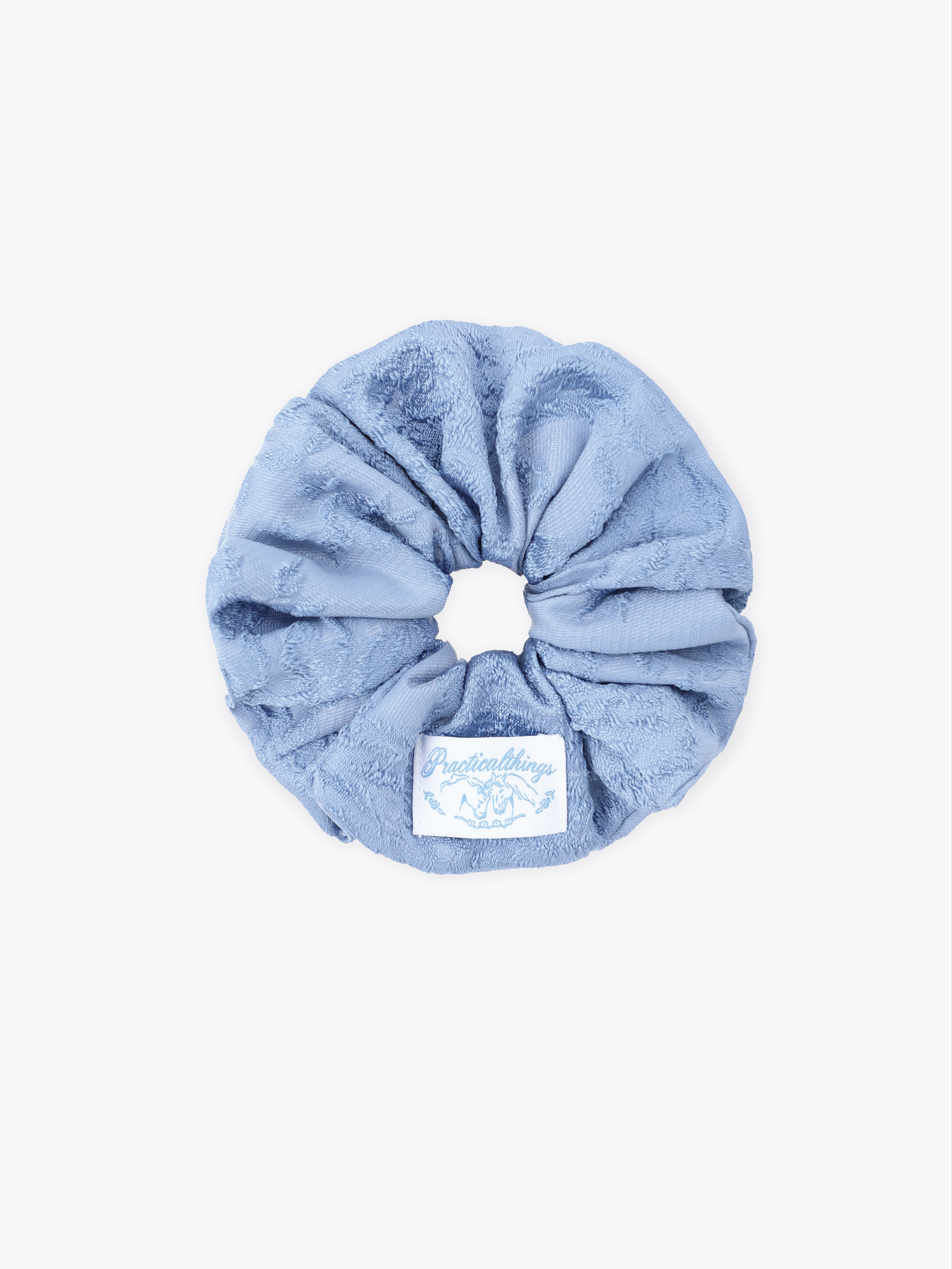 Bloom Scrunchie - Blue Bell