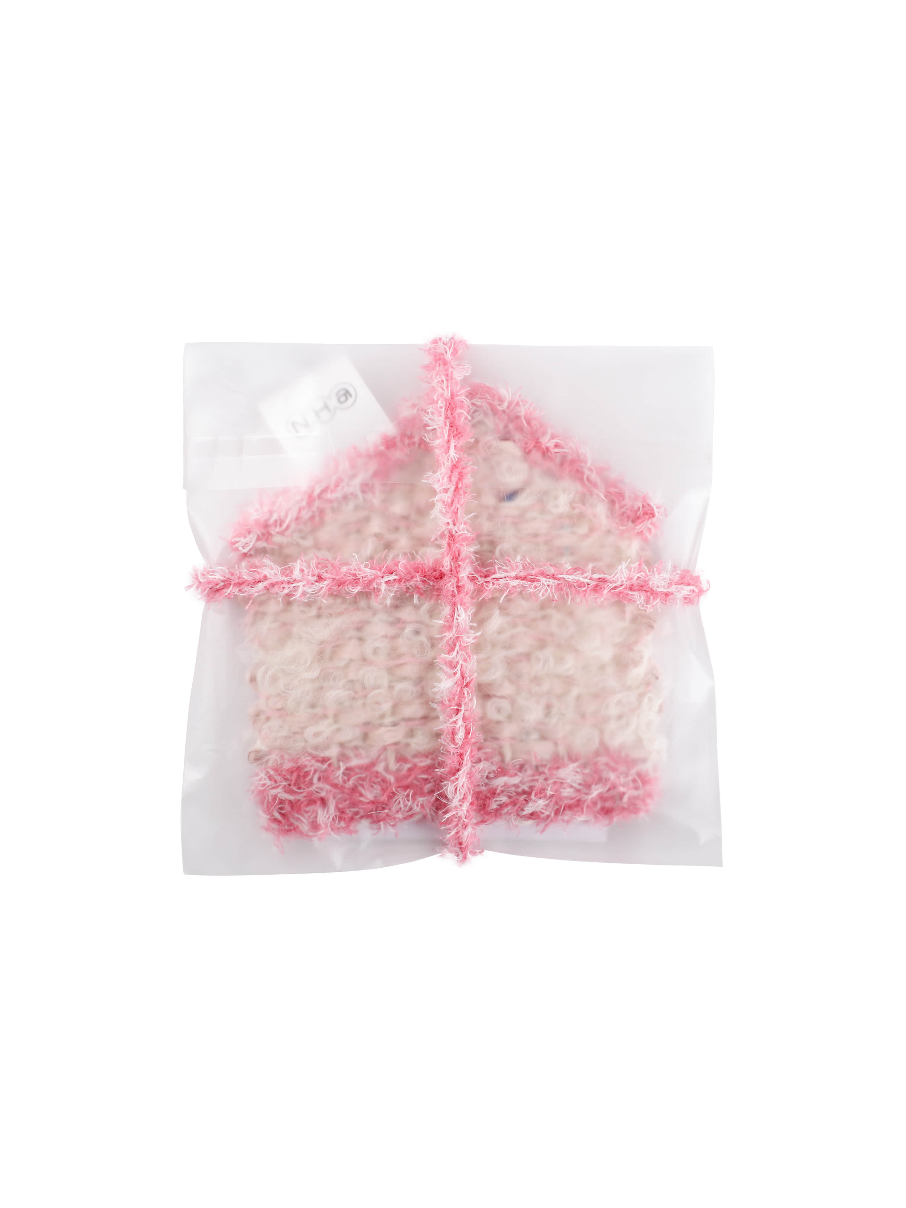 Crooked House Coaster - Pink